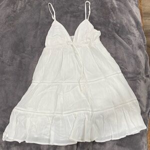 Garage White flowly dress